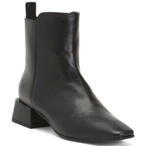 NAPOLEONI Made In Italy Leather Pointy Toe Booties